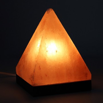Natural pyramid salt lamp...