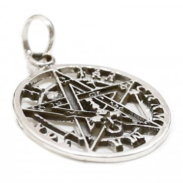 Small tetragrammaton (1.8cm) 925 silver pendant Ethike Wholesale