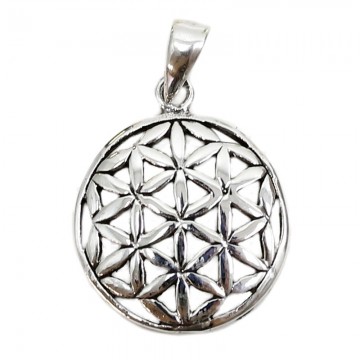Flower of life silver pendant Ethike Wholesale