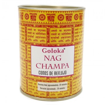 6 packs 18 Goloka reflux incense cones - Nag Champa Ethike Wholesale