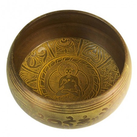 Buddha carved bowl