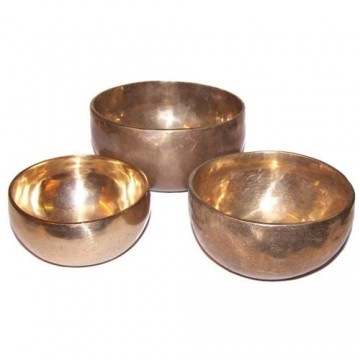 Set of 3 Tibetan Singing Bowls