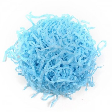 Blue 1 kg shredded paper