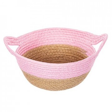 2x-natural-and-pink-paper-rope-basket-handles-25x9cm