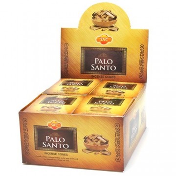 12 pack Conos incienso Sac - Palo Santo Ethike Wholesale
