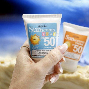 Children's sun cream +50 SPF