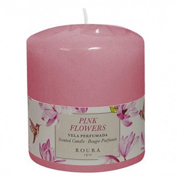 Pink 6 pcs Roura candles 80x60 Ethike Wholesale