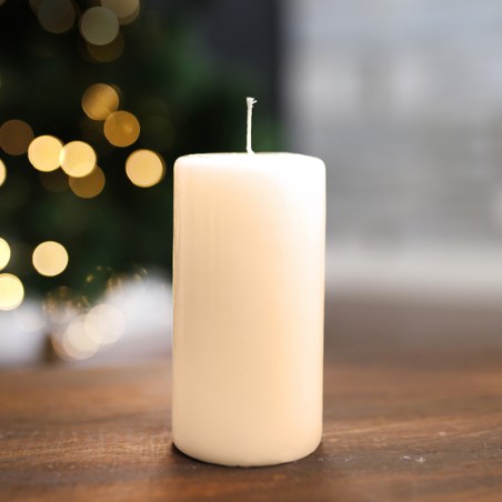 120x60 Ivory 6 decorative candles