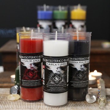Black 3 pcs esoteric candle Ethike Wholesale