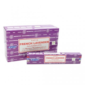 12 Satya Incense 15gr - French Lavender Ethike Wholesale