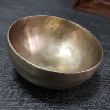 Extra large brass bowl