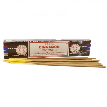 12 Satya Incense 15gr - Cinnamon Ethike Wholesale