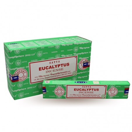 12 Satya Incense 15gr - Eucalyptus