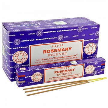 12 Satya Incense 15gr - Rosemary Ethike Wholesale
