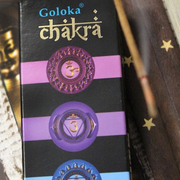 Chakra 12 pcs Goloka incense