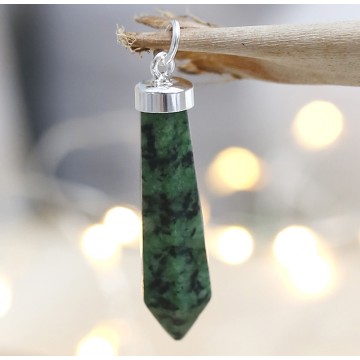 Ruby in zoisite silver and...
