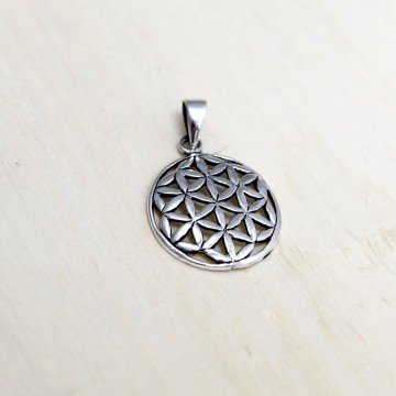 Flower of life silver pendant Ethike Wholesale