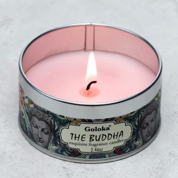 Buddha 3 pcs Goloka candle