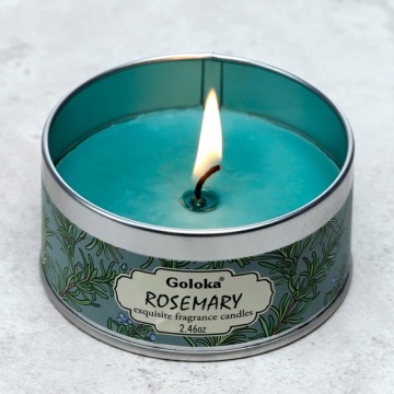 Rosemary 3 pcs Goloka candle