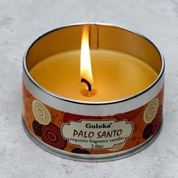 Palo Santo 3 pcs Goloka candle