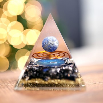 Lapis lazuli sphere pyramid...