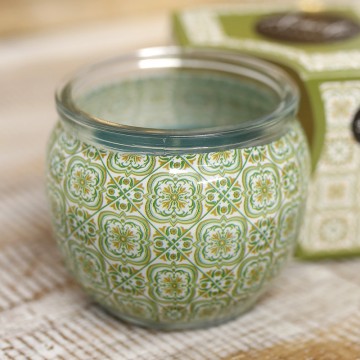 Lime and ginger 3 pcs candles print Chord Ethike Wholesale