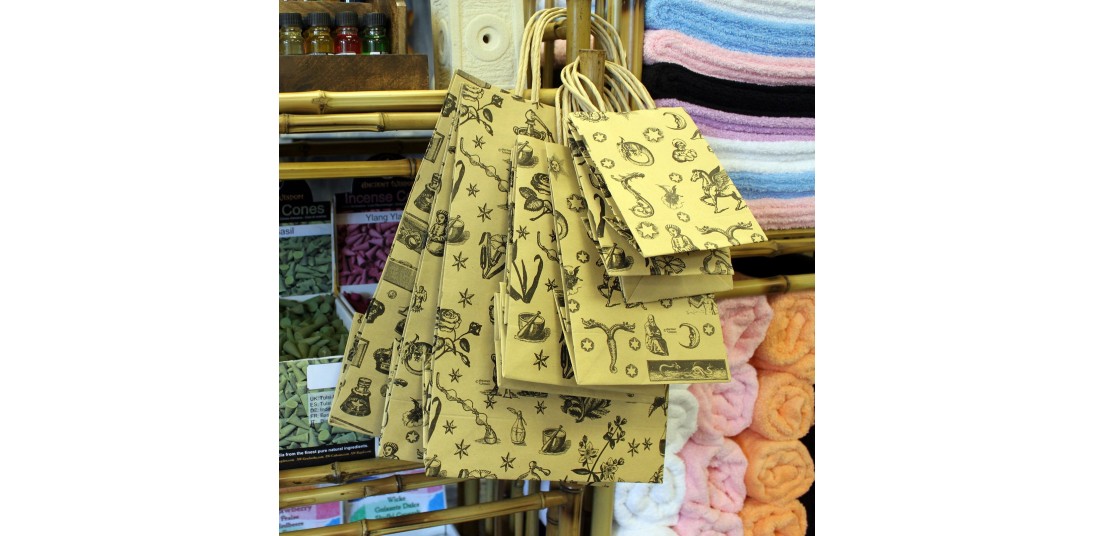Recycled paper bags